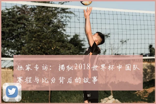 独家专访：揭秘2018世界杯中国队赛程与比分背后的故事